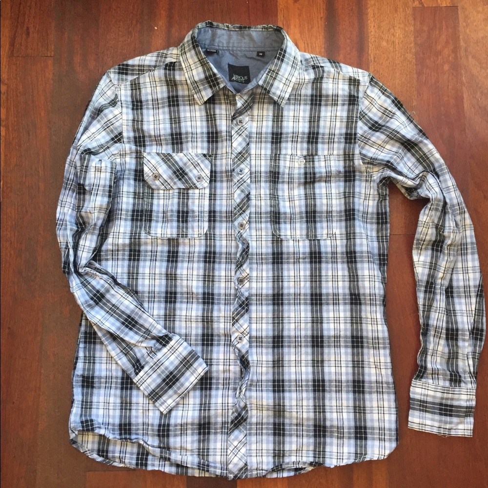 Various Artists long sleeve button down shirt.